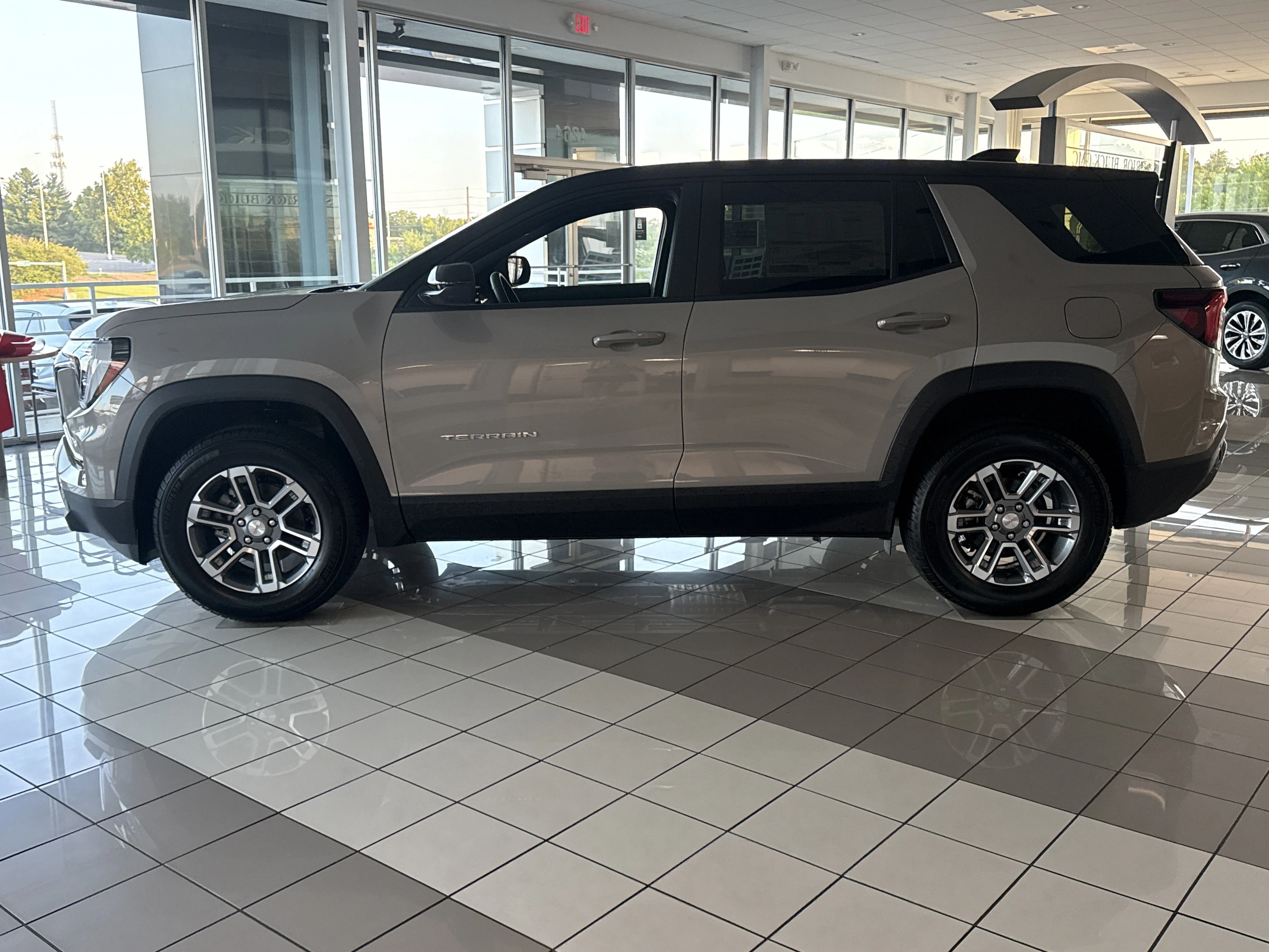 New 2027 Riverstone Metallic GMC AWD Elevation image 11