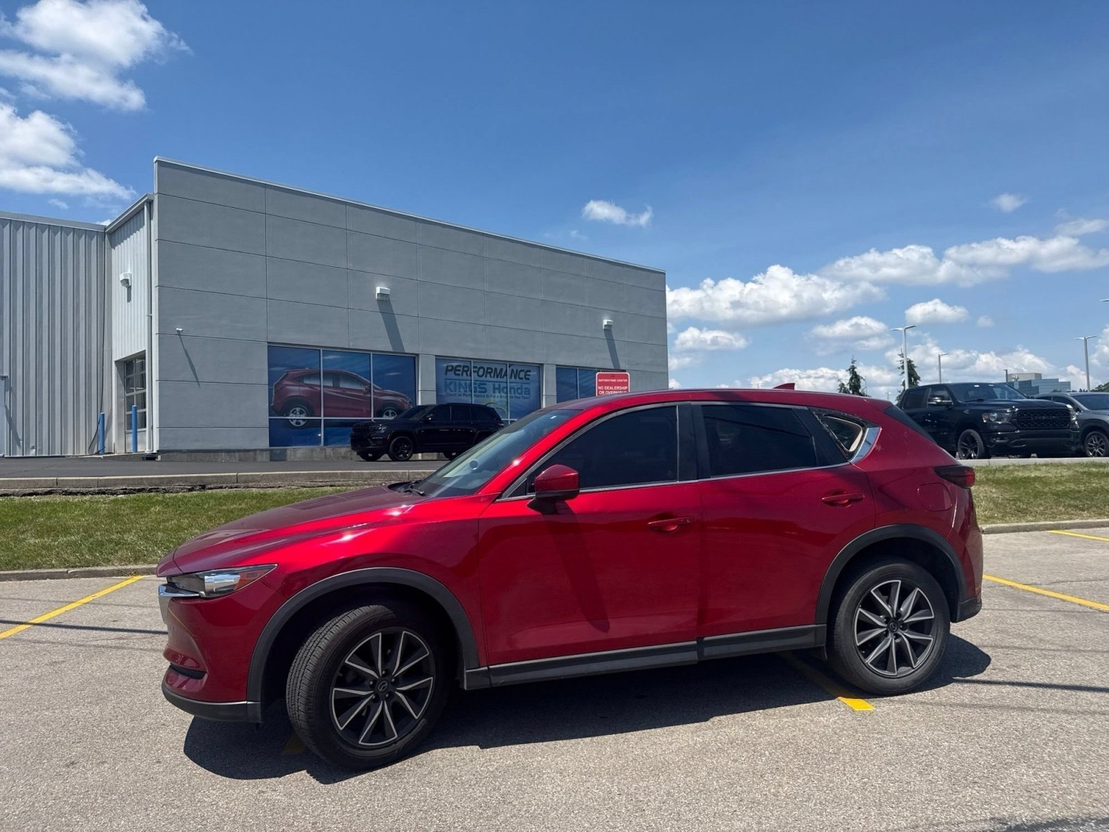 Used 2018 Soul Red Crystal Metallic Mazda Touring image 8