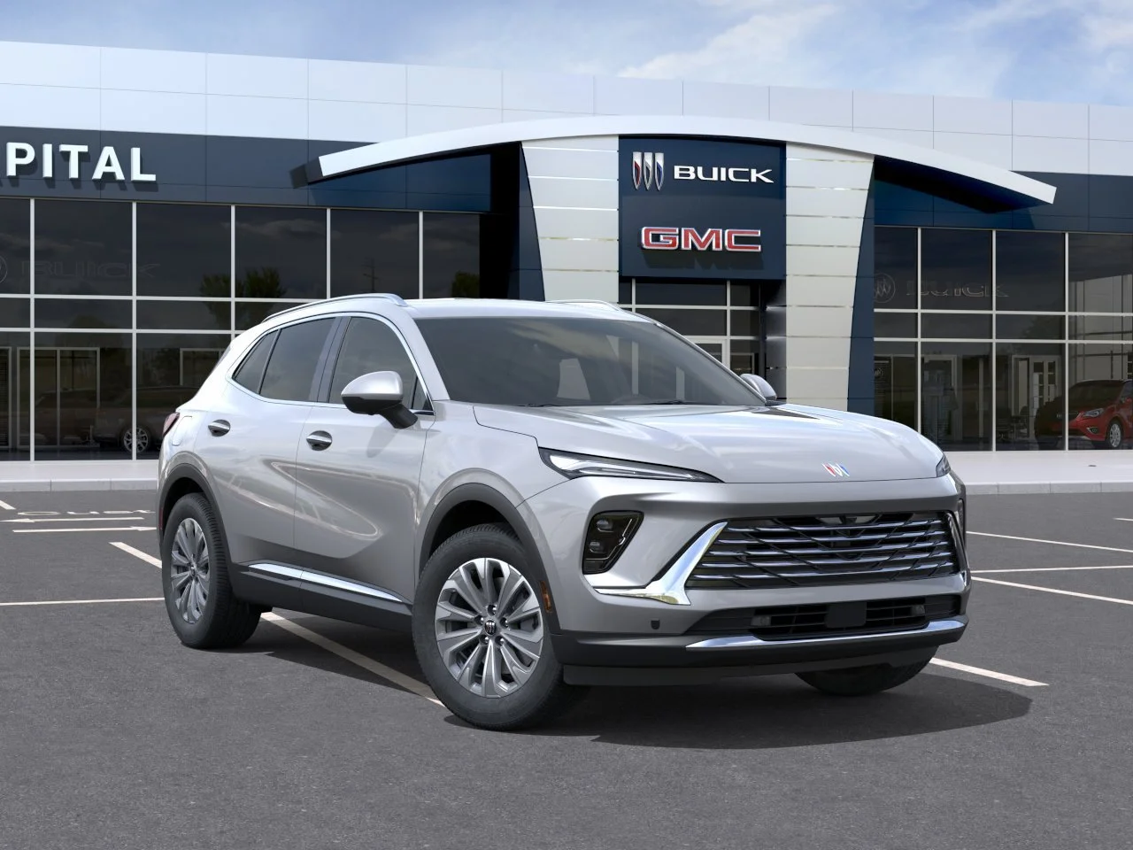 New 2026 Moonstone Grey Metallic Buick Preferred AWD image 7