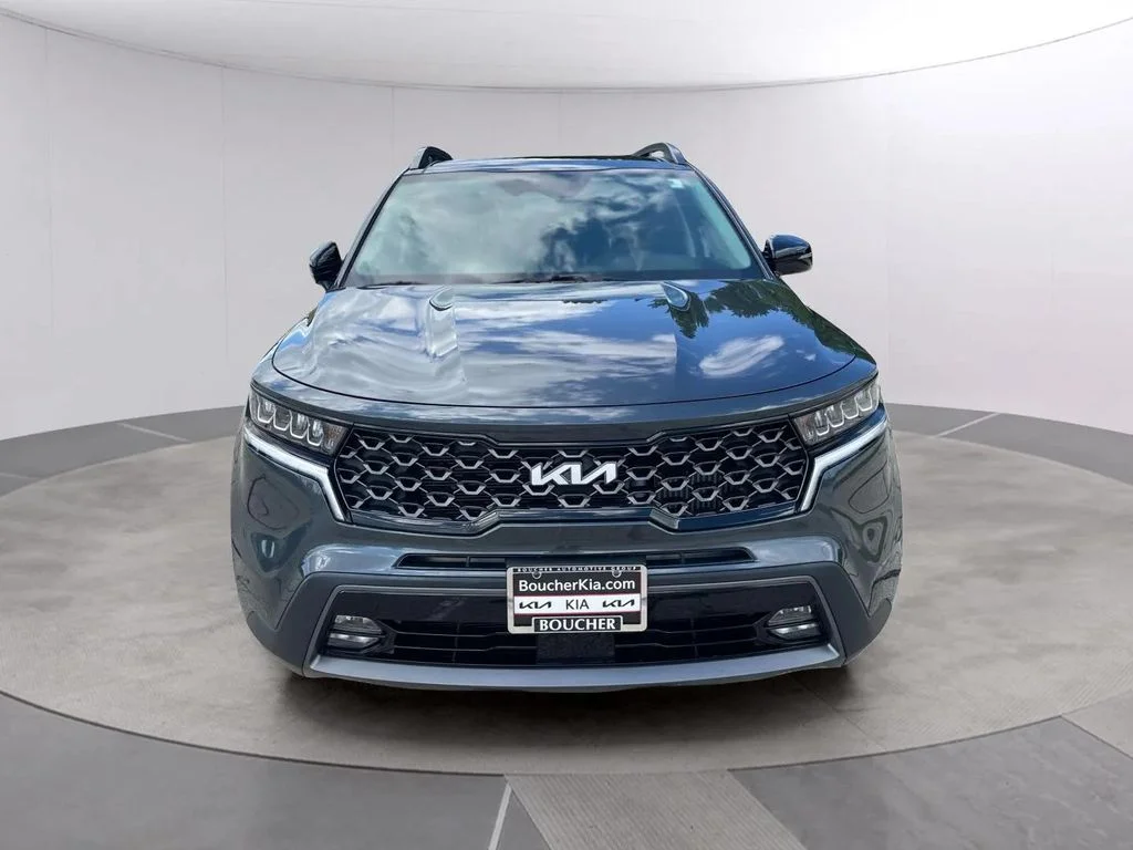 Used 2023 Gravity Gray Kia X-Line EX image 8