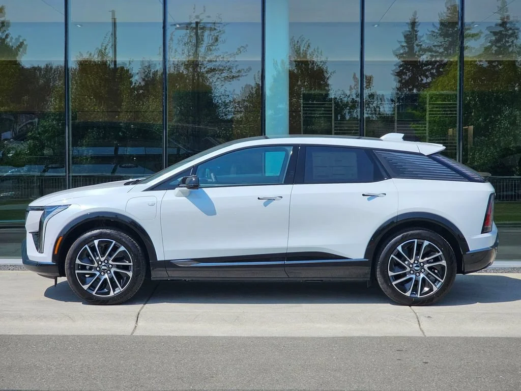 New 2026 Vibrant White Tricoat Cadillac Sport image 2
