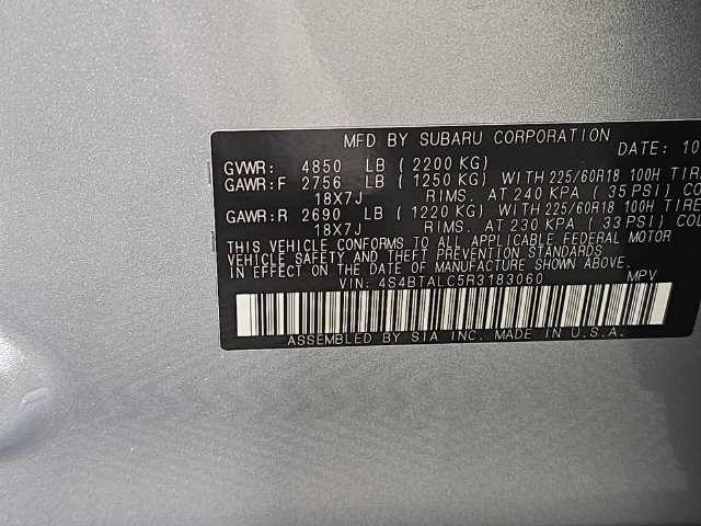 Certified Used 2024 Silver Subaru Onyx Edition image 10