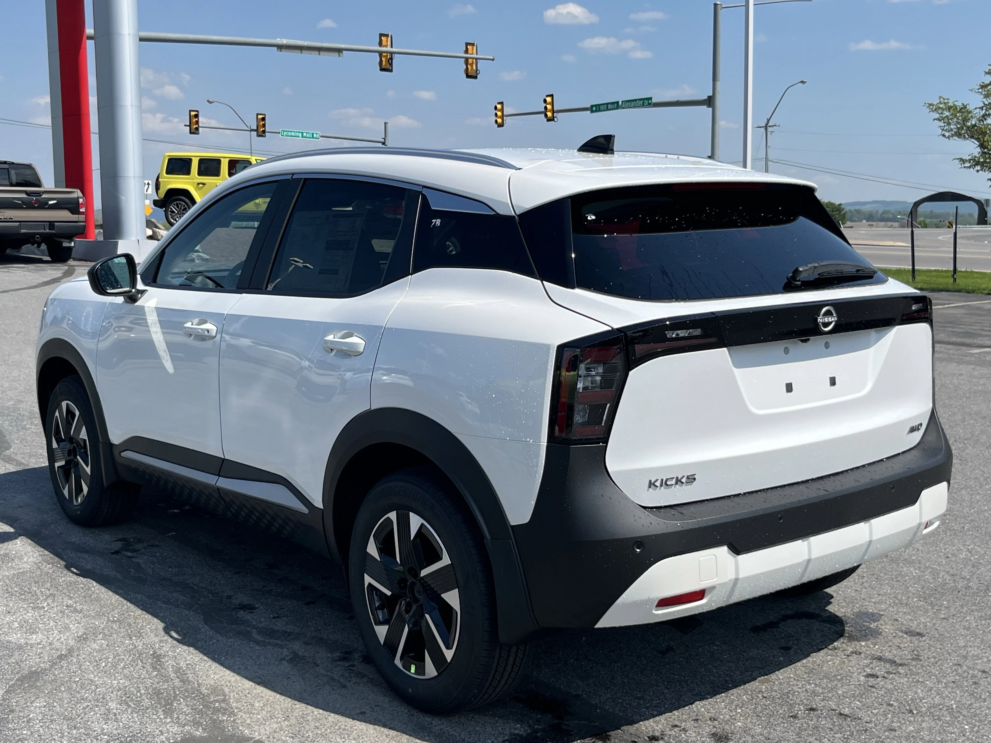 New 2026 Aspen White TriCoat Nissan SV image 9