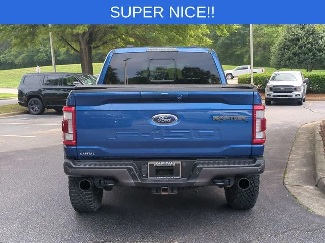 Used 2022 Blue Ford Raptor image 4