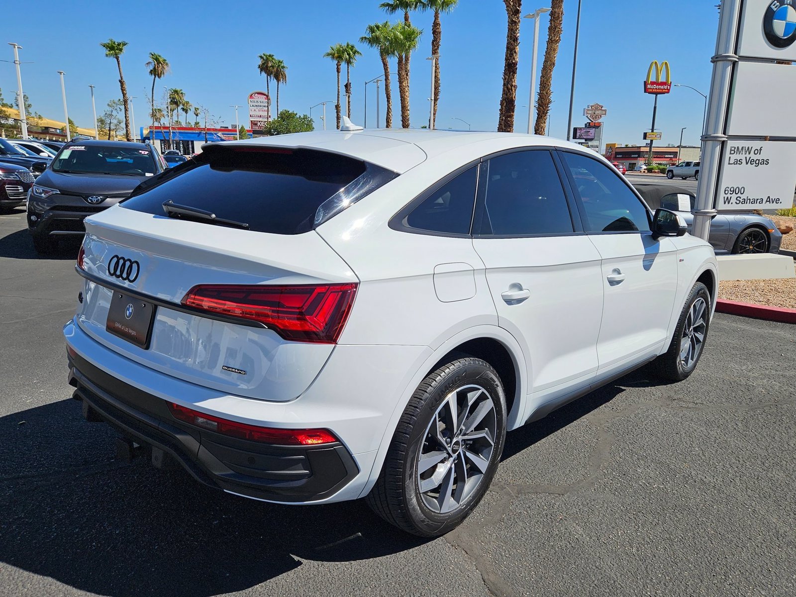 Used 2023 Glacier White Meta Audi S line Premium Plus image 5