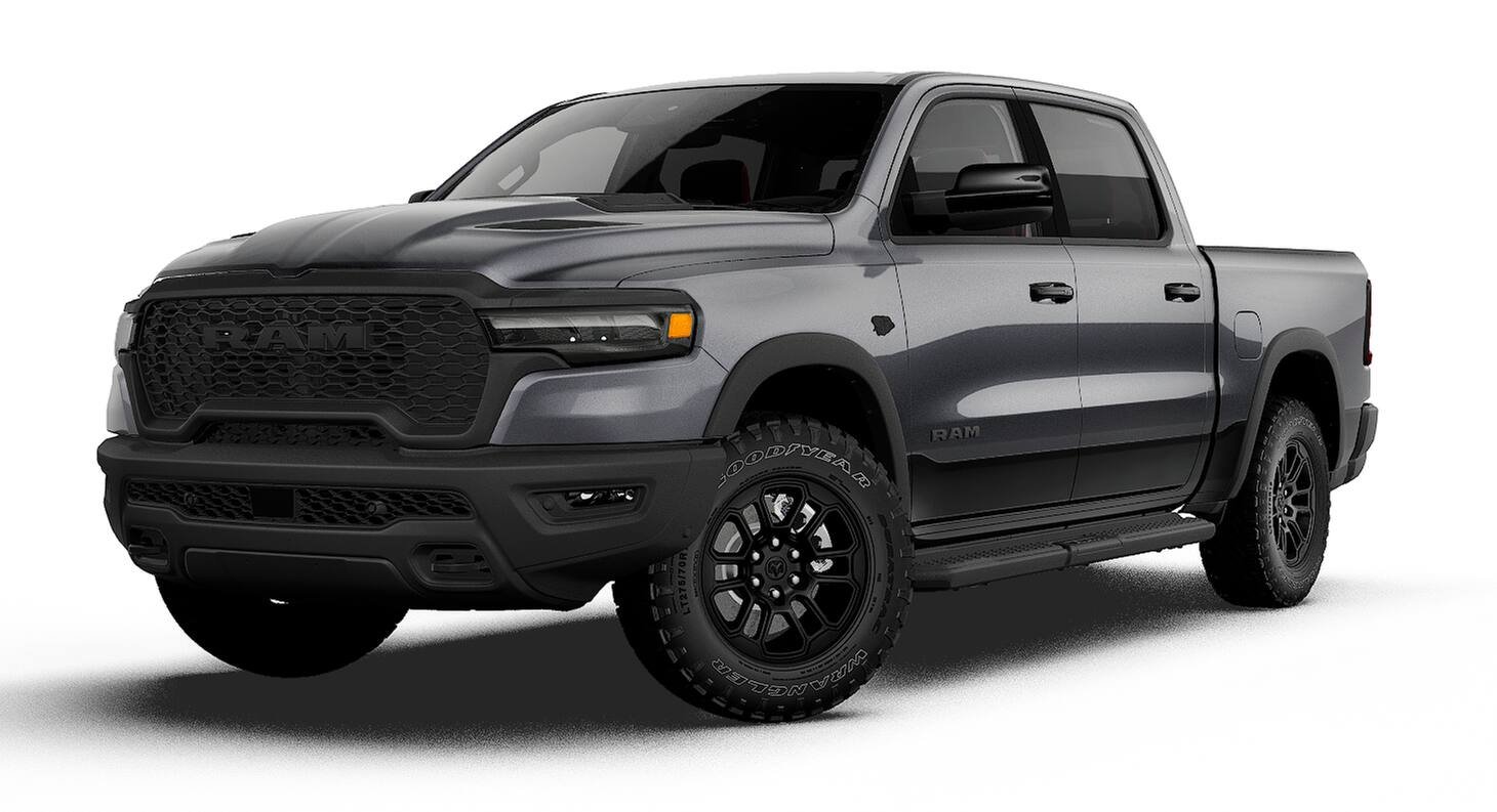 New 2027 Granite Crystal Metallic Clear-Coat Exterior Paint RAM REBEL image 1