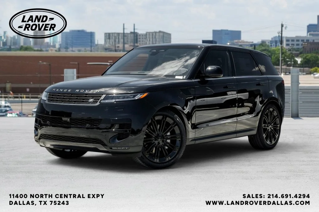 New 2026 Santorini Black Metallic Land Rover SE image 1