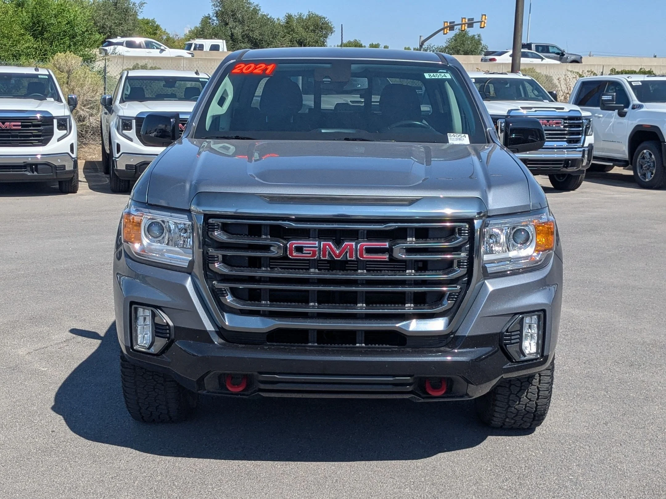 Used 2021 Satin Steel Metallic GMC 4WD AT4 w/Leather image 9
