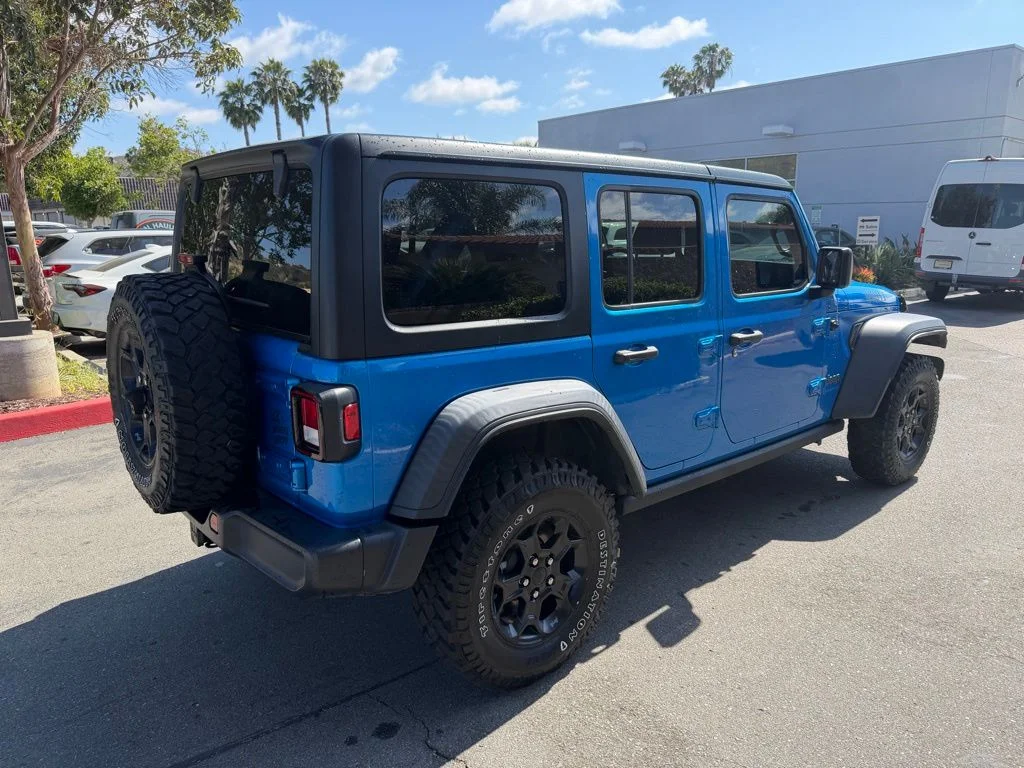 Used 2023 Blue Jeep Willys 4xe image 13