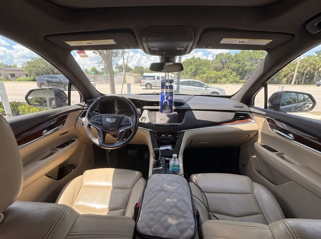 Used 2018 Gray Cadillac Premium Luxury image 3