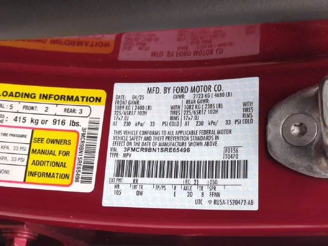 Used 2025 Red Ford Big Bend image 35
