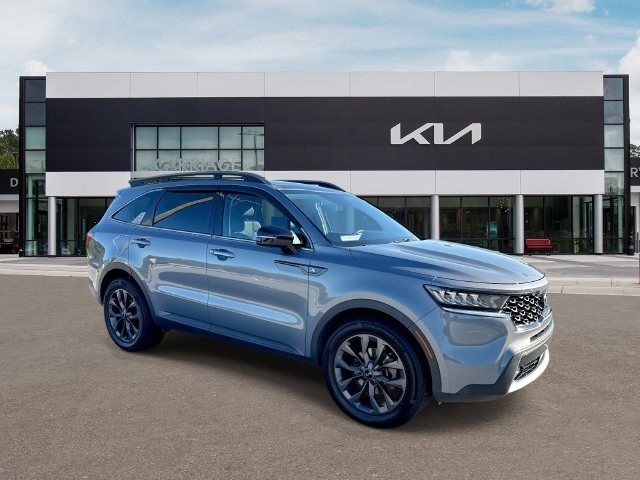 Used 2021 Kia Sorento EX with VIN 5XYRHDLF2MG063687 for sale in Woodstock, GA