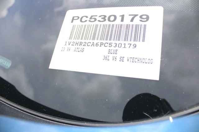 Used 2023 Blue Volkswagen 3.6L V6 SE w/Technology image 40