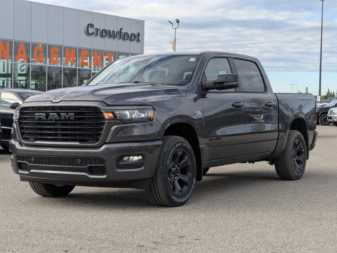 New 2026 Grey RAM Sport - - 5.7L HEMI V8 - Trailer Brake Control - 27-Gal Fuel Tank - Mopar Mats & More! image 4