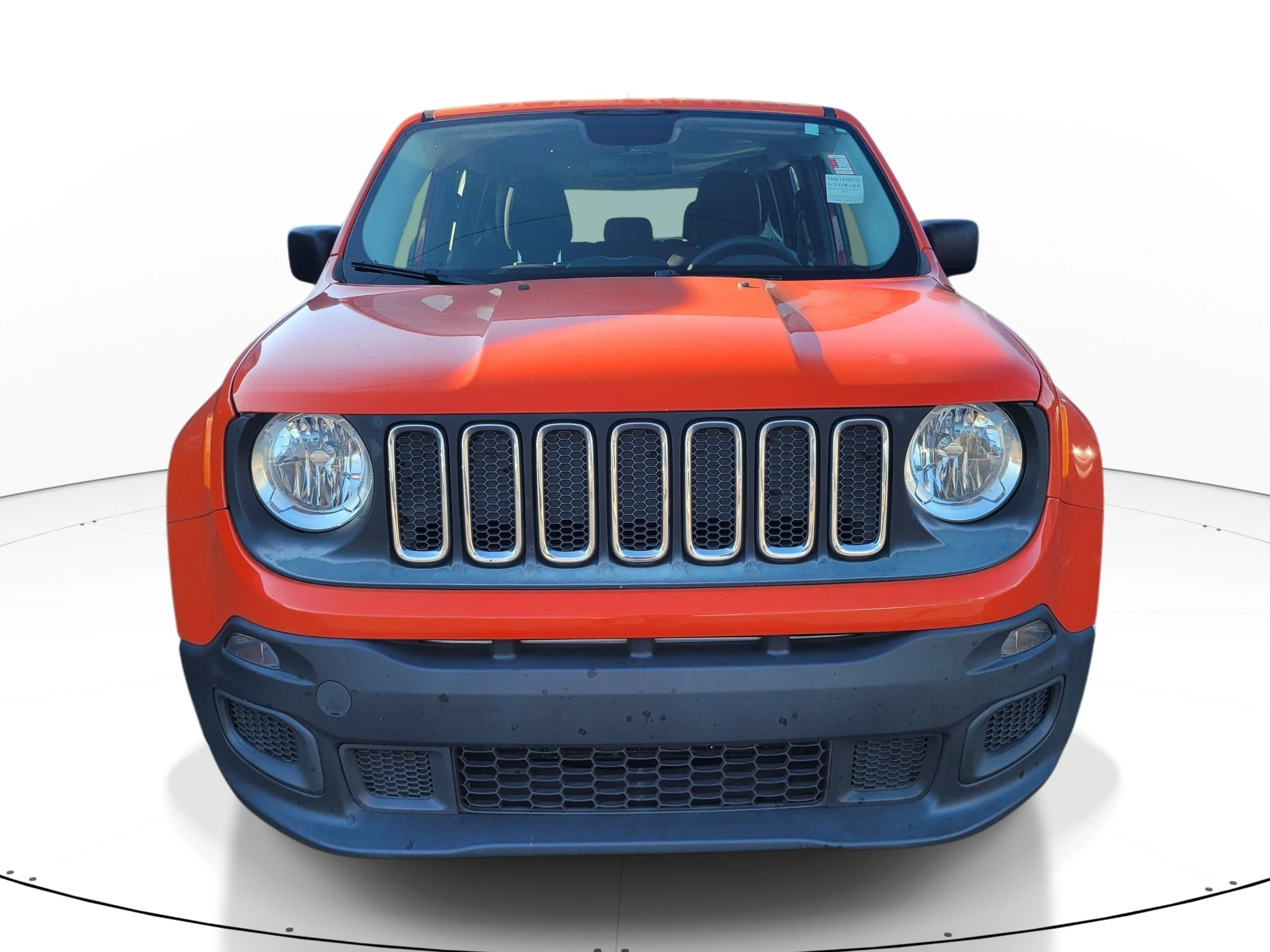 Used 2016 Omaha Orange Jeep Sport image 2