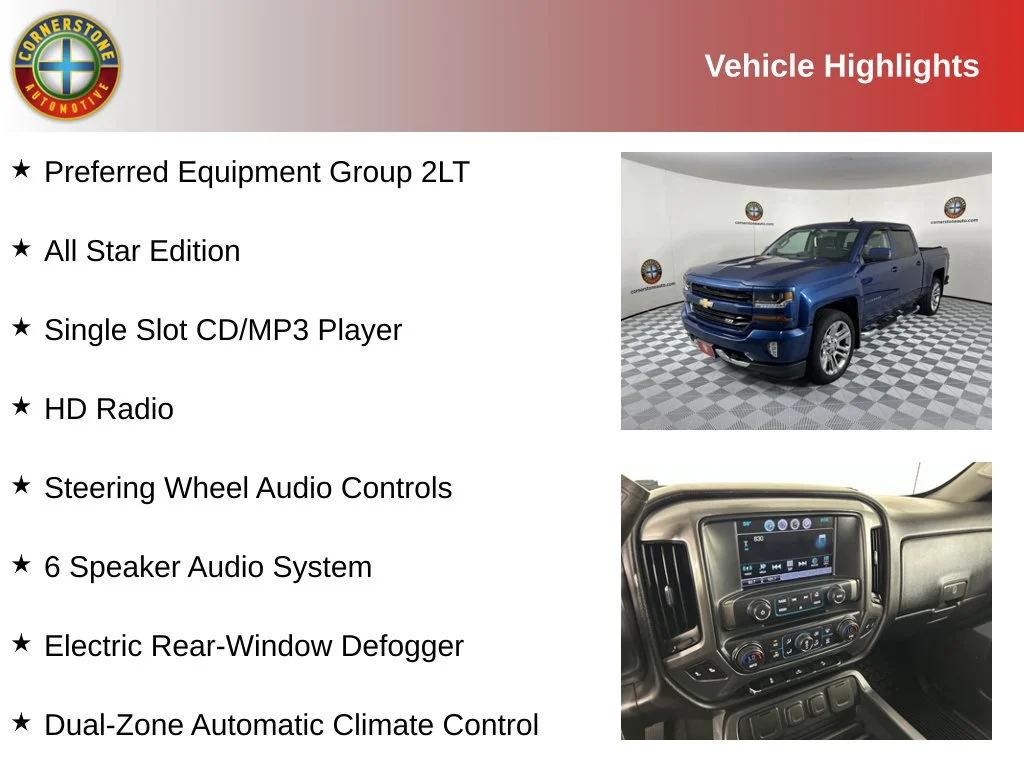 Used 2017 Chevrolet Silverado 1500 LT with VIN 3GCUKREC0HG130970 for sale in Elk River, Minnesota