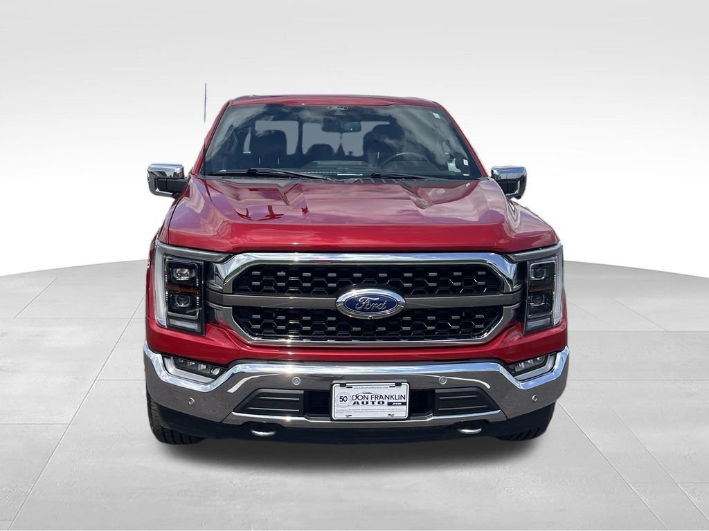Used 2021 Red Ford King Ranch image 3