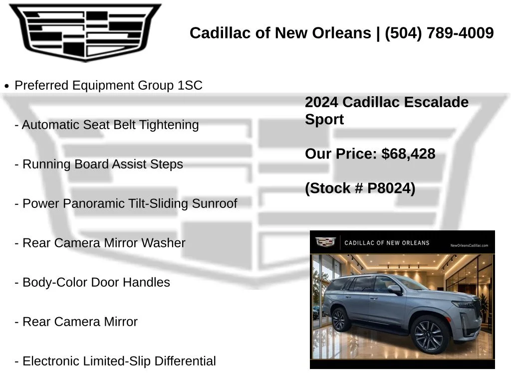 2024 Cadillac Escalade Sport - Photo 7