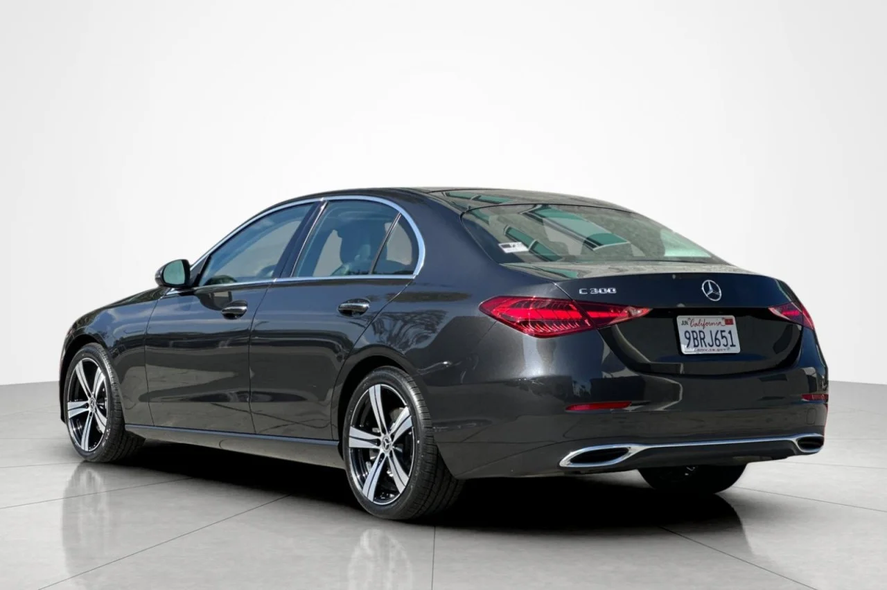 Certified Used 2022 Graphite Grey Metallic Mercedes-Benz C 300 image 3