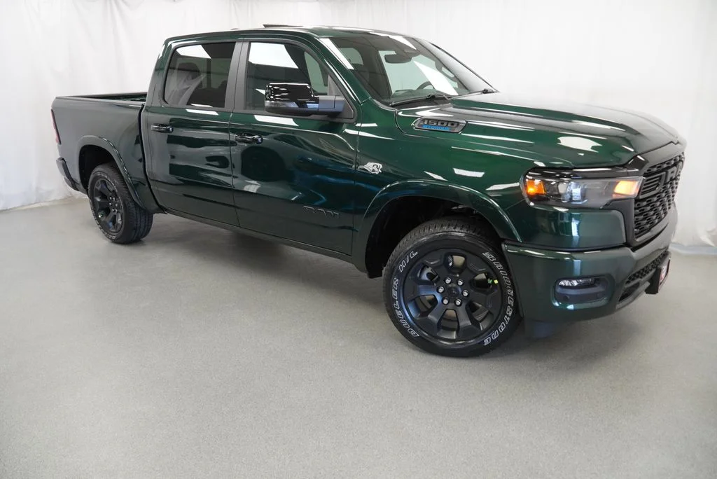 New 2026 Serrano-Green Metallic Exterior Paint RAM Big Horn/Lone Star image 9