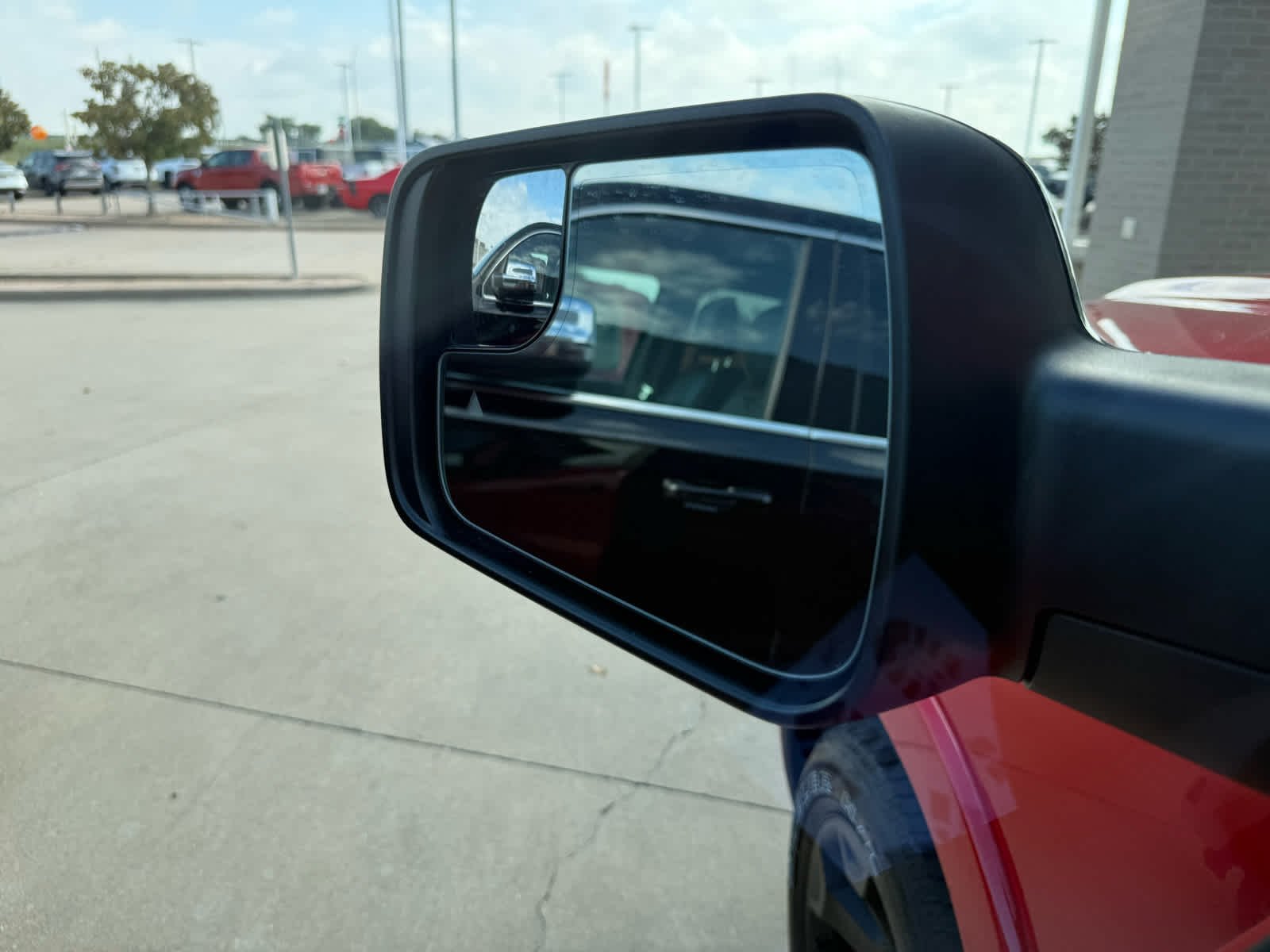 Used 2025 Flame Red Clearcoat Ram Lone Star image 22