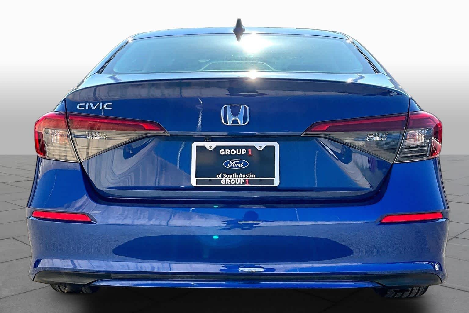 Certified Used 2022 Aegean Blue Metallic Honda EX image 6