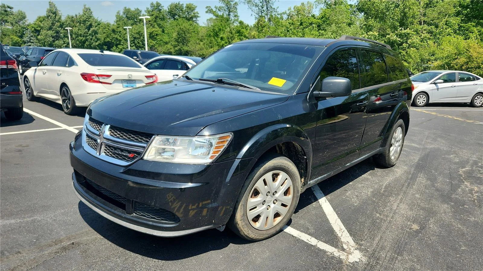 Used 2014 Pitch Black Clearcoat Dodge SE image 6