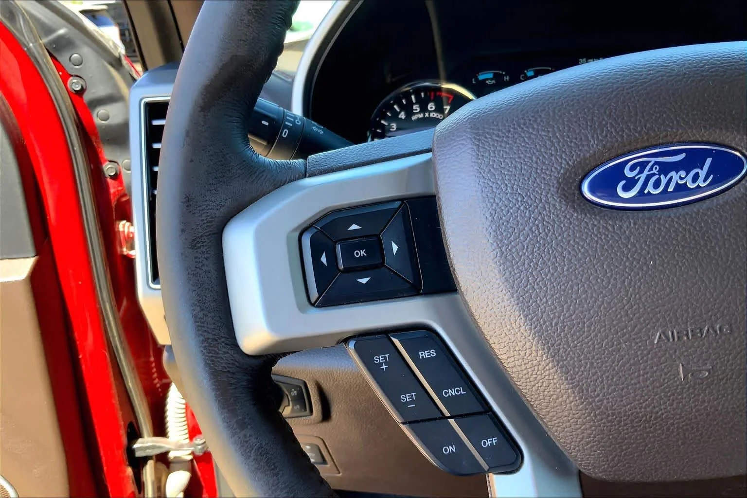 Used 2020 Rapid Red Metallic Tinted Clearcoat/Stone Gray Ford King Ranch image 23