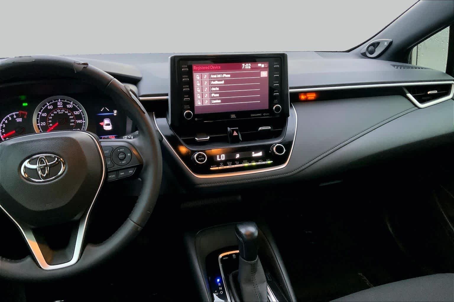Used 2020 Super White Toyota SE image 6