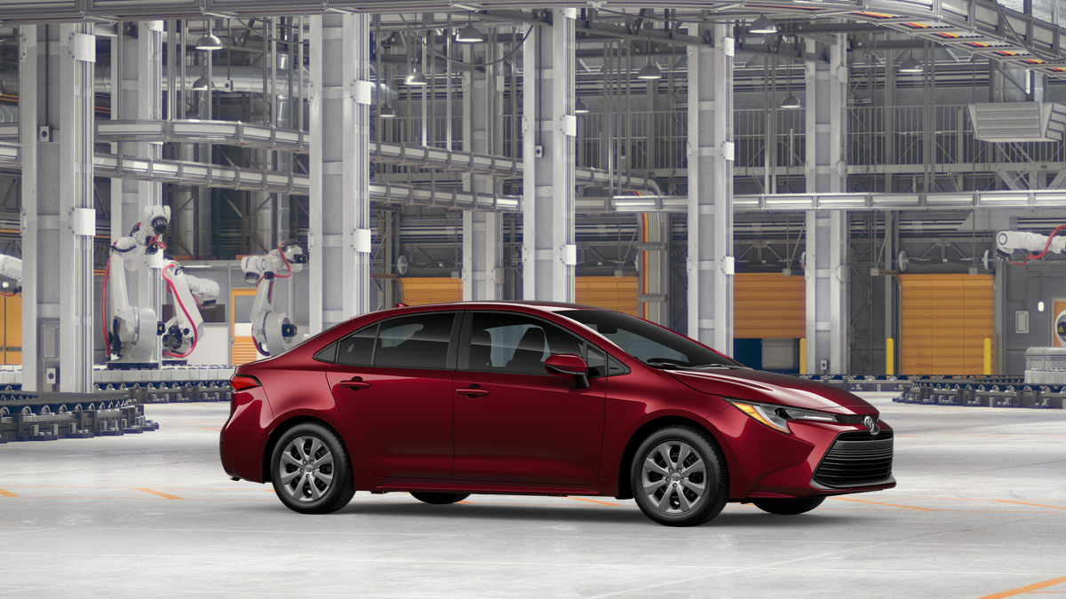 New 2026 Ruby Flare Pearl Toyota LE image 13