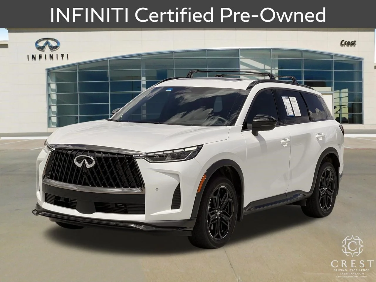 Certified Used 2026 Radiant White INFINITI SPORT image 9