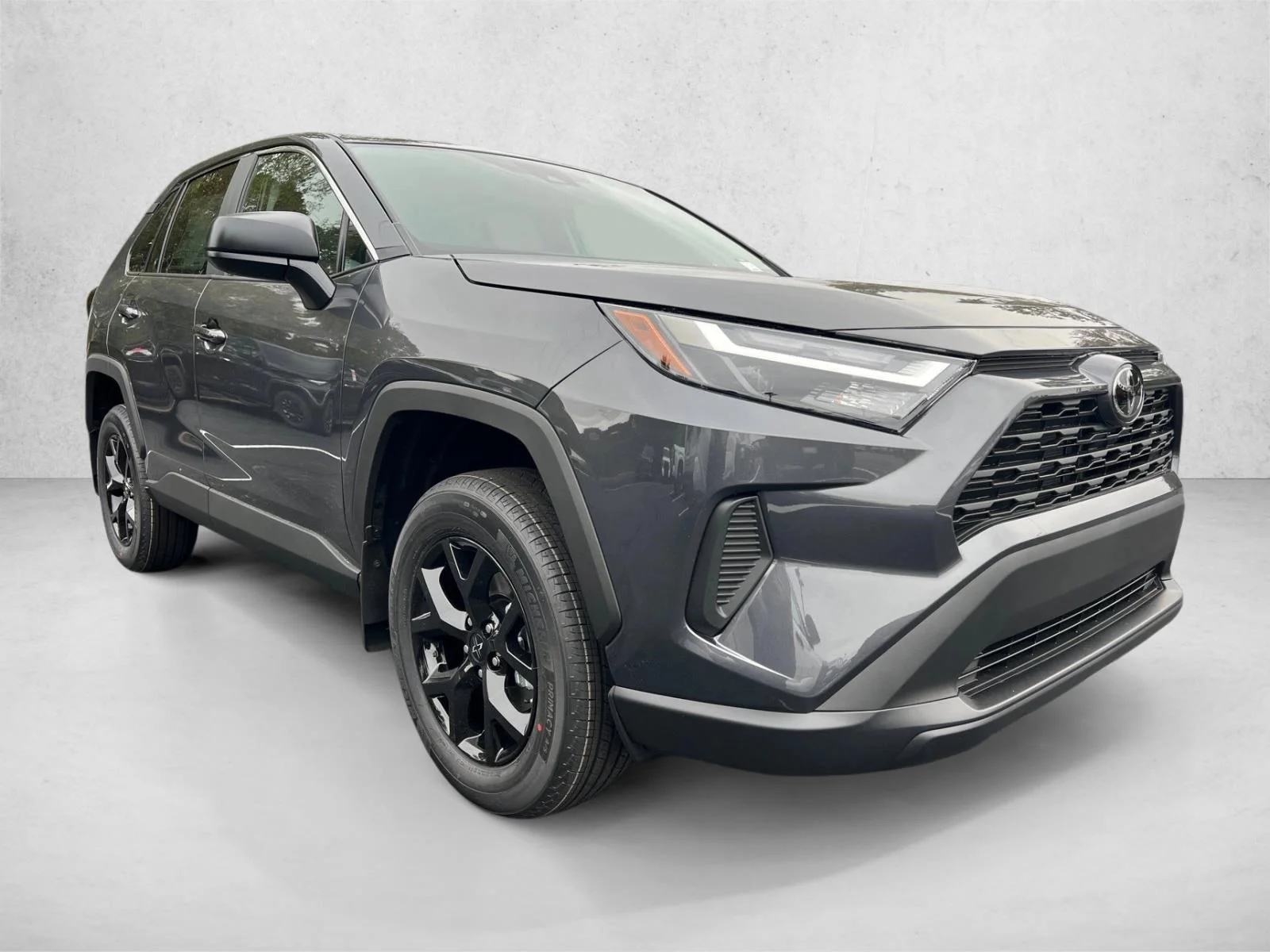 New 2025 Magnetic Gray Metallic Toyota LE image 1