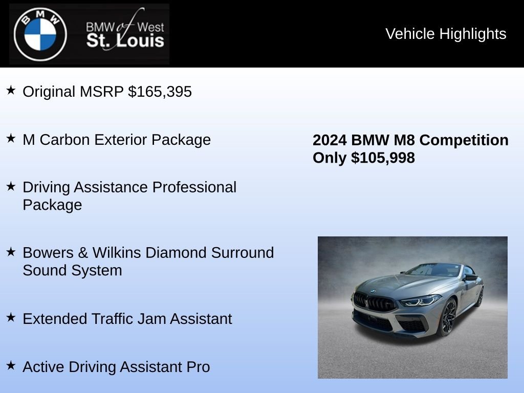 Used 2024 Gray BMW Competition image 8