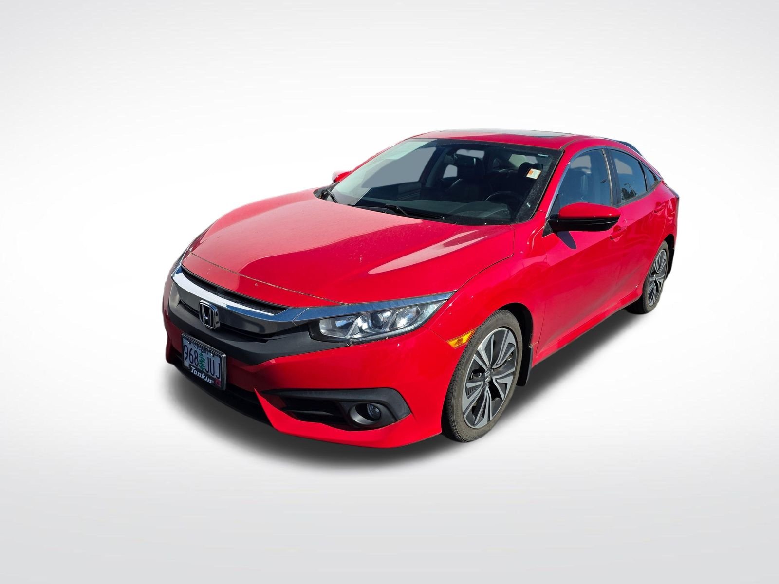 Used 2017 Rallye Red Honda EX-L image 2