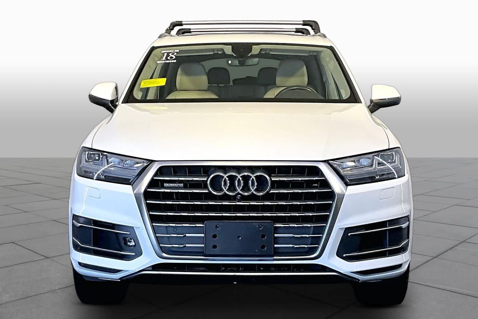 Used 2018 Carrara White Audi Premium Plus image 4