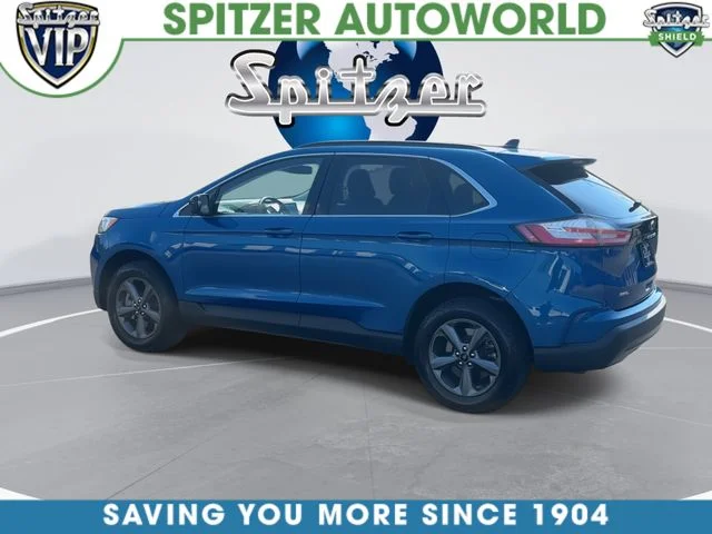 Certified Used 2022 Atlas Blue Metallic Ford SEL image 7