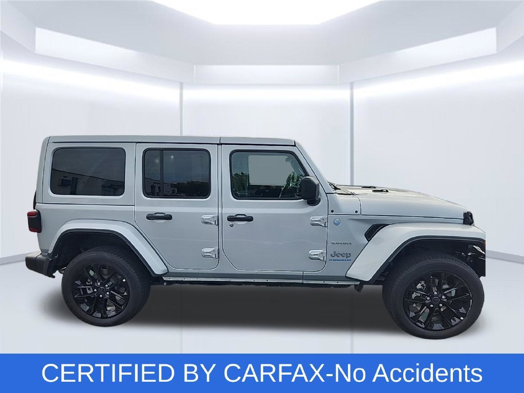 Used 2024 Jeep Wrangler 4xe Sahara 4XE with VIN 1C4RJXP69RW291907 for sale in Northfield, Minnesota