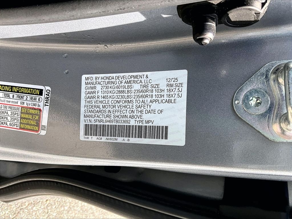 Used 2026 Silver Honda EX-L image 36