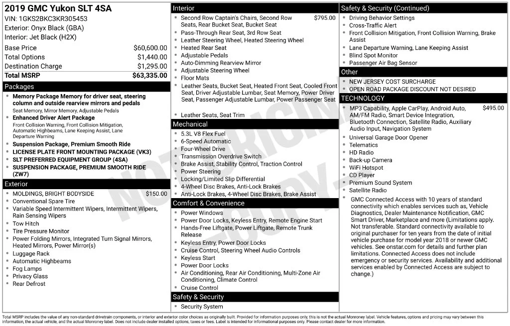 Used 2019 Black GMC SLT image 7