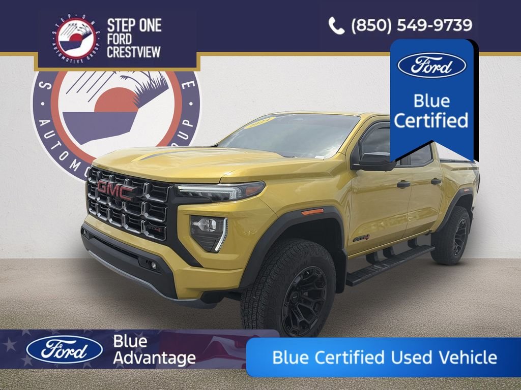 Used 2024 Red GMC AT4 image 1