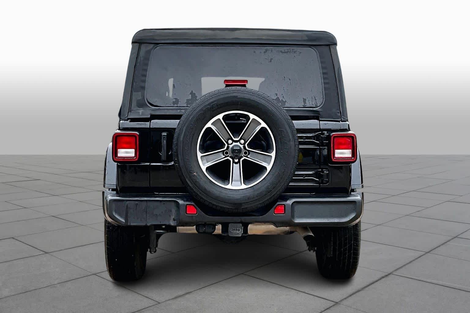 Used 2023 Black Clearcoat Jeep Sahara image 5
