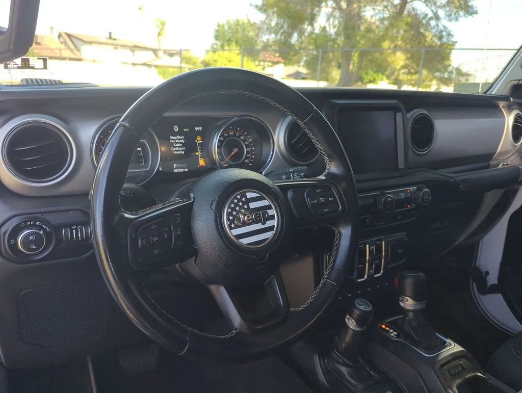 Used 2021 White Jeep Sport image 9