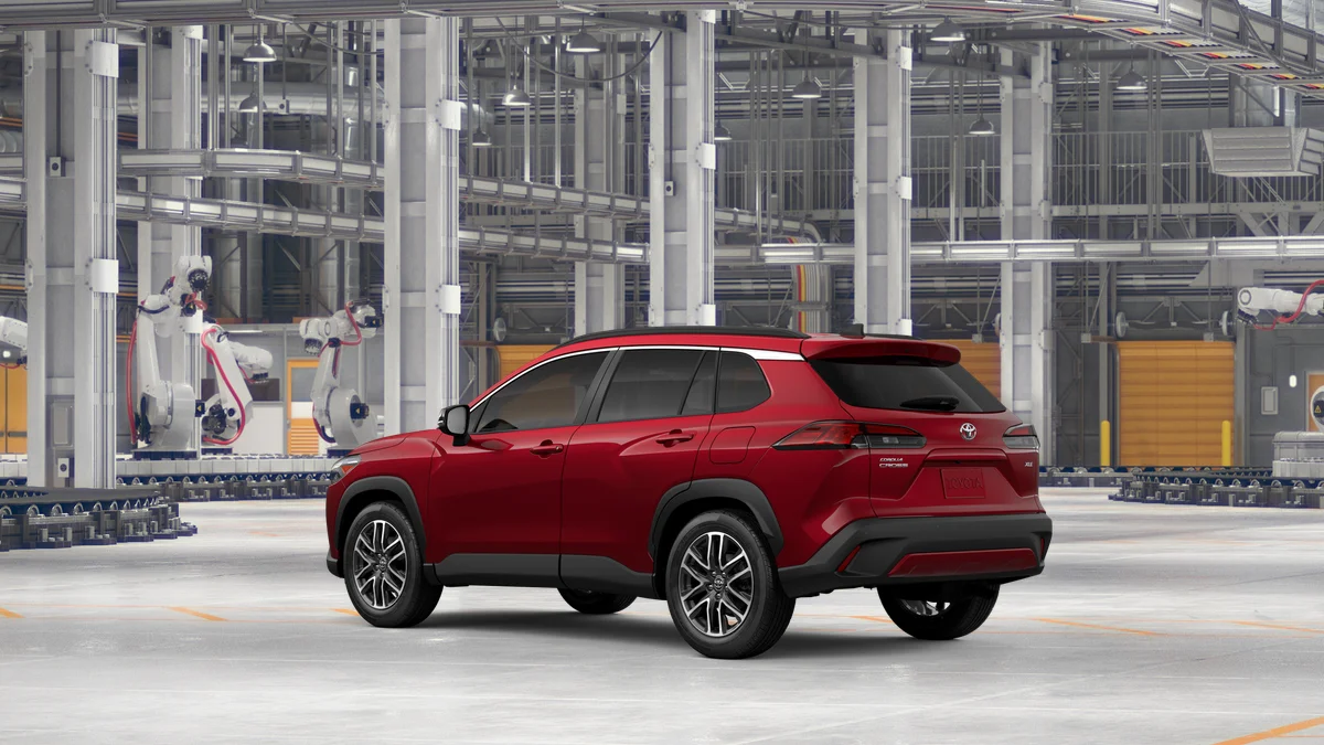 New 2026 Soul Red Crystal Toyota XLE image 6