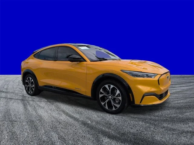 Certified Used 2023 Orange Ford Premium image 2