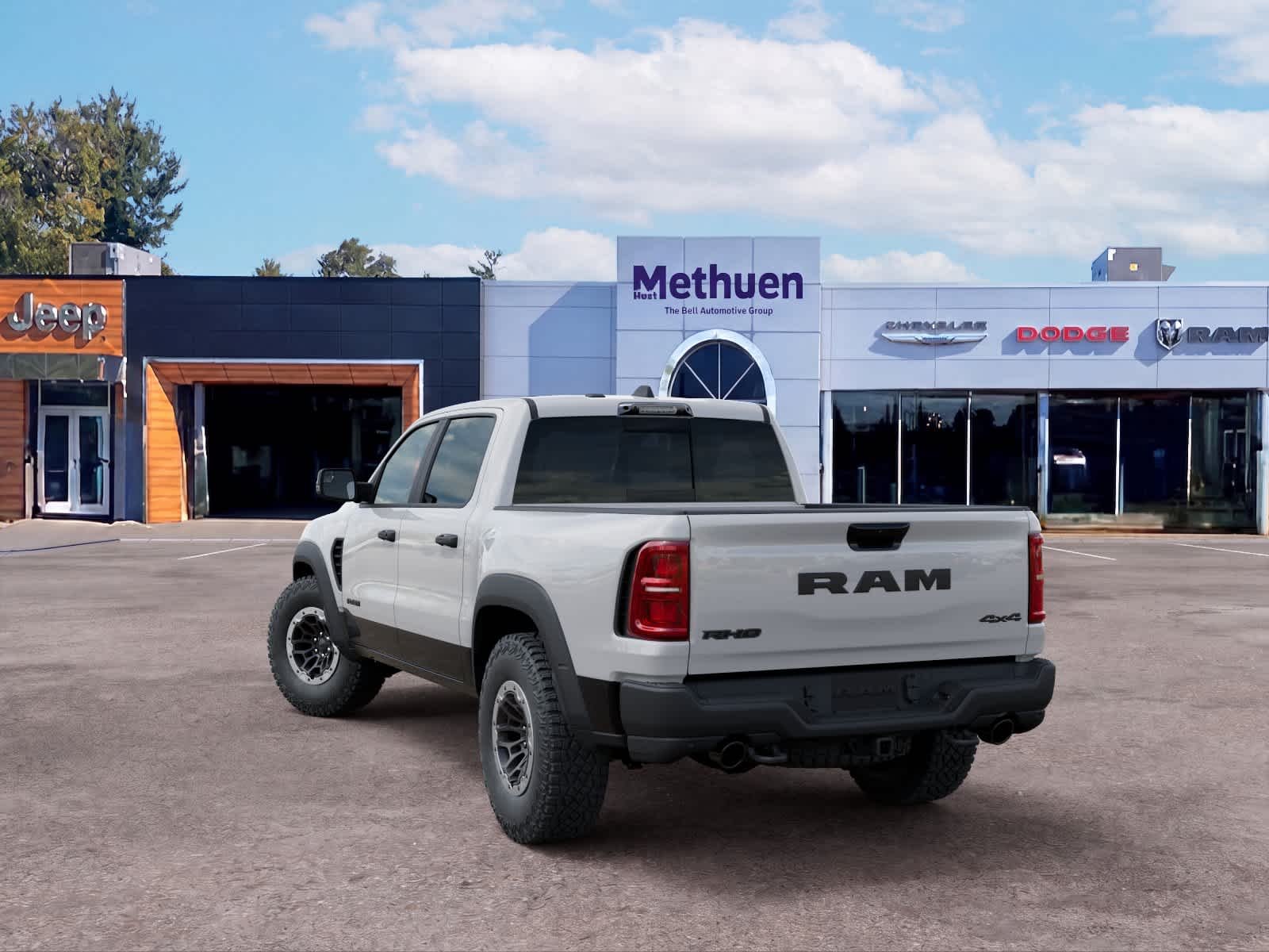 New 2026 Bright White Clear-Coat Exterior Paint RAM RHO image 3