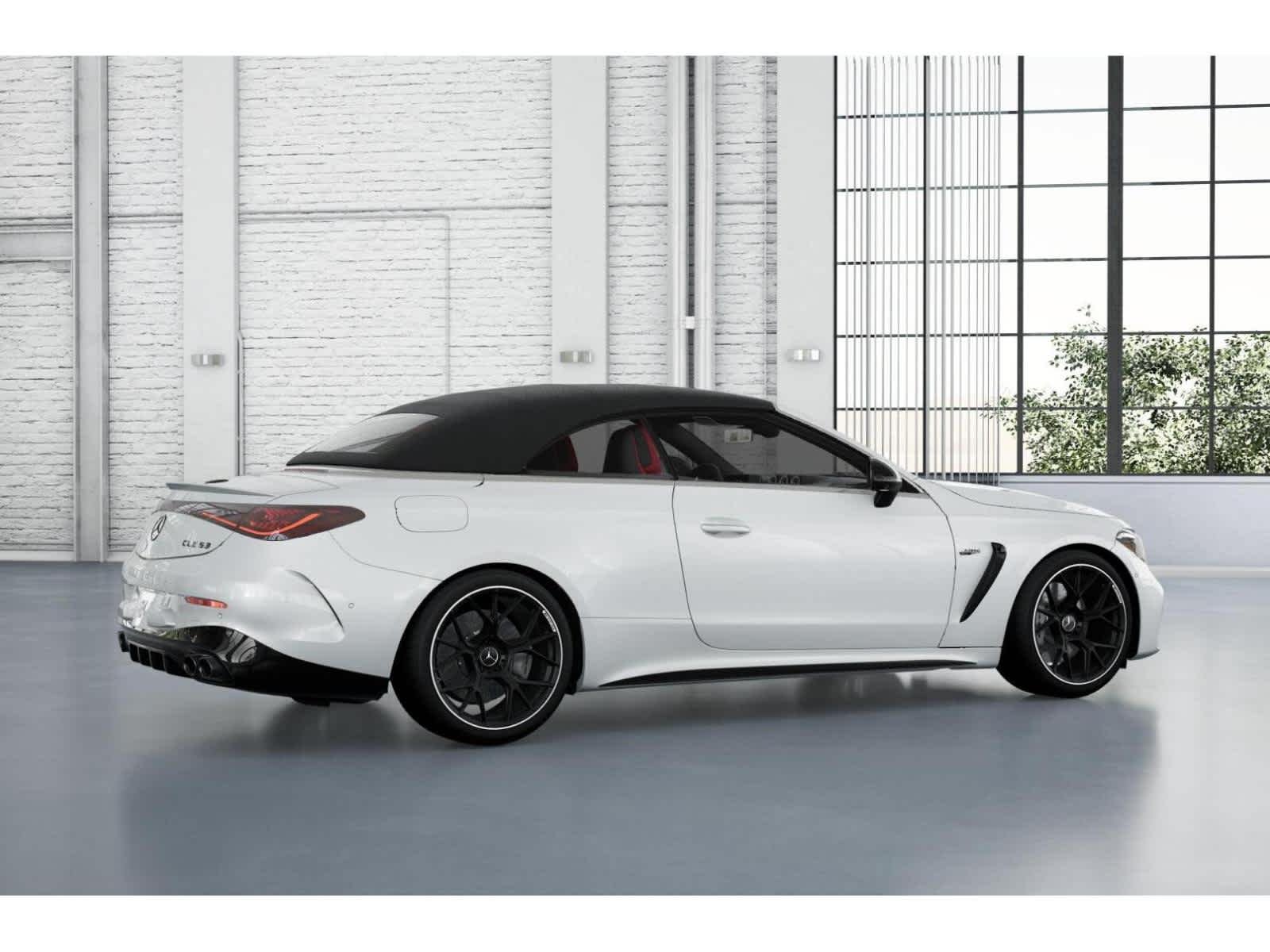 New 2026 MANUFAKTUR Moonlight White Metallic Mercedes-Benz AMG® CLE 53 4MATIC+ Cabriolet image 18