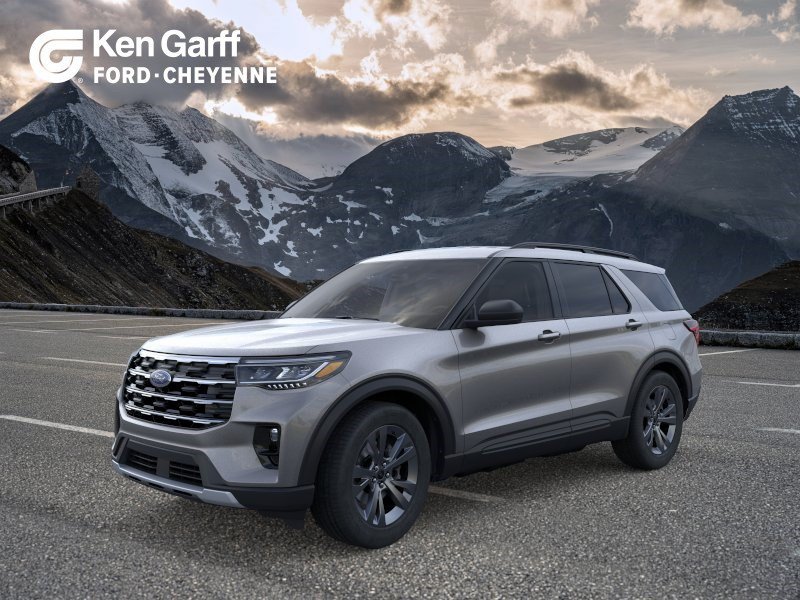 New 2026 Carbonized Gray Metallic Ford Active image 1