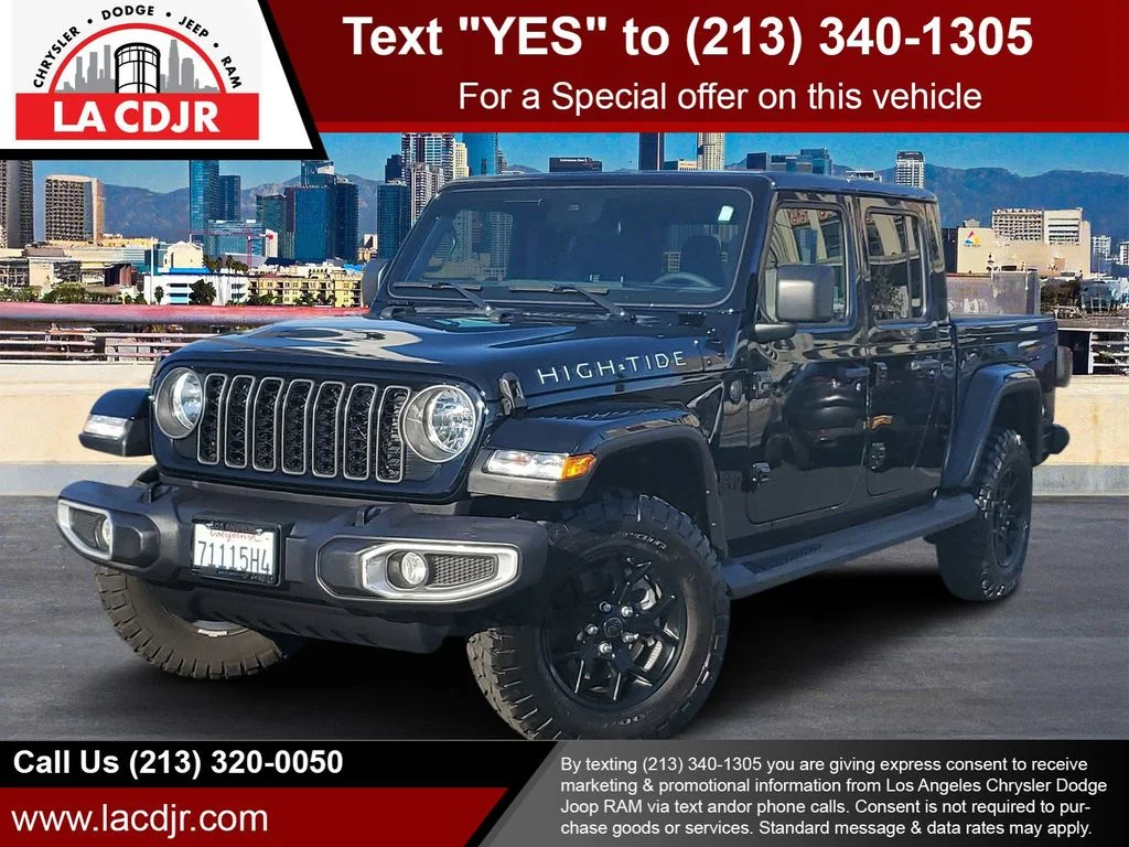 Used 2025 Black Jeep High Tide image 1