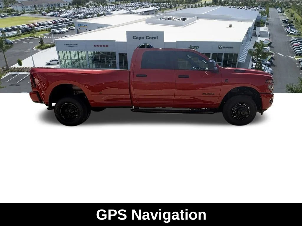 New 2026 Flame Red Clear-Coat Exterior Paint RAM Big Horn image 3