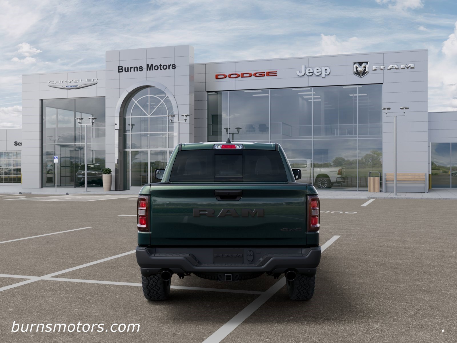New 2026 Serrano-Green Metallic Exterior Paint Ram Warlock image 7